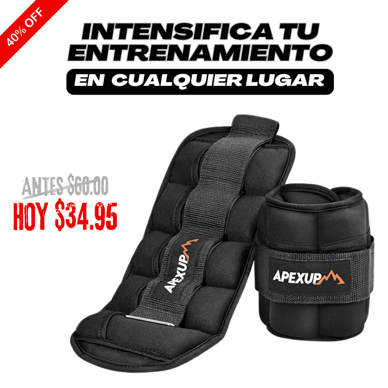 PESAS DE ENTRENAMIENTO AJUSTABLES APEXUP® X2