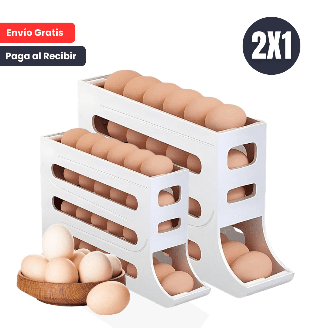 Organizador De Huevos de 4 Niveles - 2X1