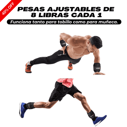 PESAS DE ENTRENAMIENTO AJUSTABLES APEXUP® X2