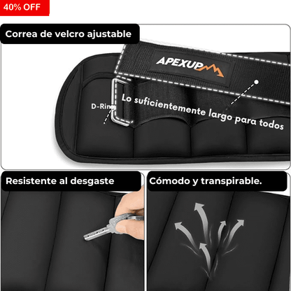 PESAS DE ENTRENAMIENTO AJUSTABLES APEXUP® X2